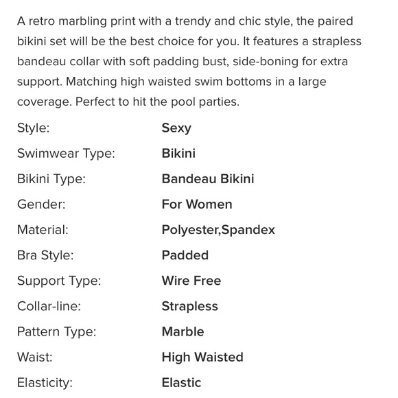 ZAFUL high waisted bikini - Picture 3 of 3